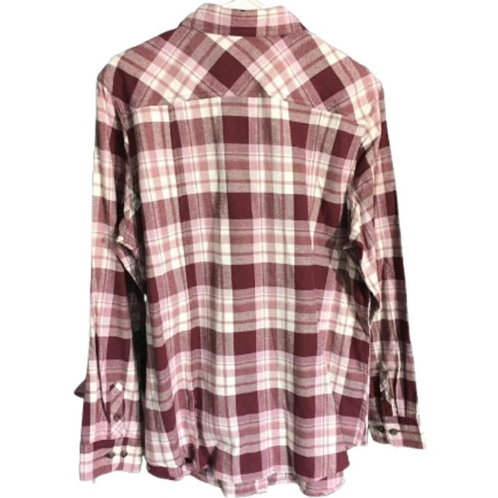 Blue Mountain Plaid Flannel Shirt Size XL - Grunge, Cottagecore, Cozy - Picture 2 of 5